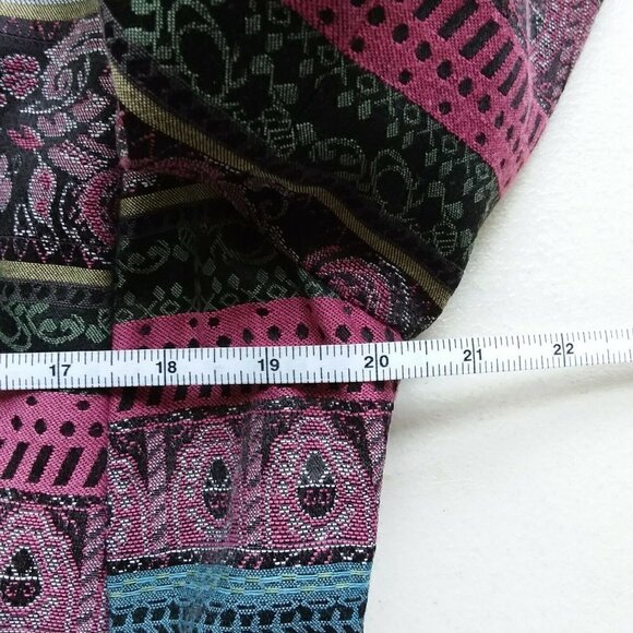 Koret Petite Women's Vintage Tapestry Print Blazer - Picture 3 of 7